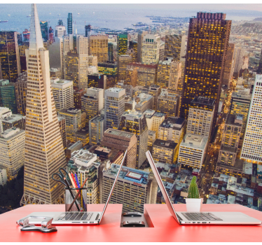 Fotomural ciudad san francisco horizonte - TenVinilo