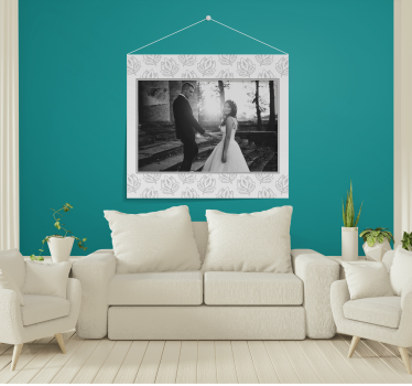 Fotomural de amor momento romántico de pareja - TenVinilo