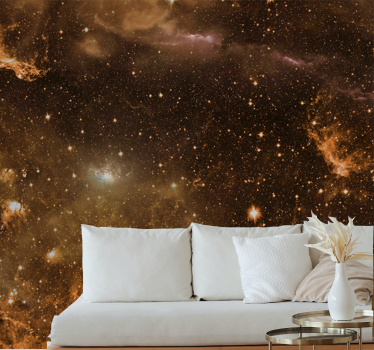 Fotomural espacio abyss estrellado celestial - TenVinilo