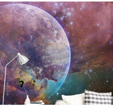 Fotomural espacio escena de nebulosa celestial - TenVinilo
