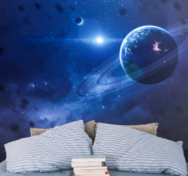 Fotomural espacio mundo celestial - TenVinilo