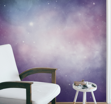 Fotomural espacio patrones de nebulosas cósmicas - TenVinilo