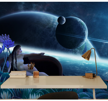 Fotomural fantasía paisaje de sueños celestiales - TenVinilo