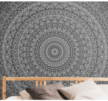 Fotomural mandala patrón circular intrincado - TenVinilo