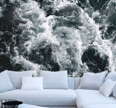 Fotomural mar olas del océano embravecidas - TenVinilo