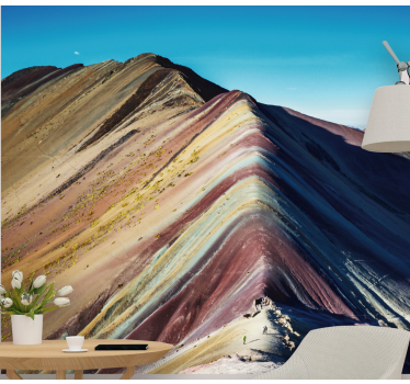 Fotomural montañas cordillera vibrante - TenVinilo