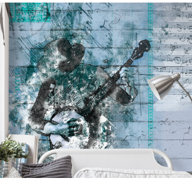 Fotomural música Diseño musical abstracto - TenVinilo