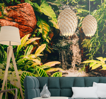 Fotomural naturaleza entorno tropical vibrante - TenVinilo