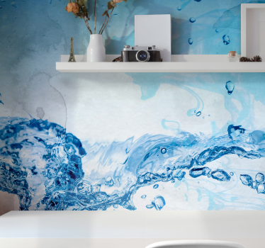 Fotomural naturaleza flujo de agua refrescante - TenVinilo