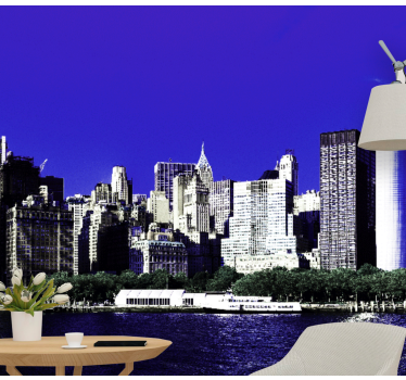 Fotomural nueva york skyline de nueva york - TenVinilo