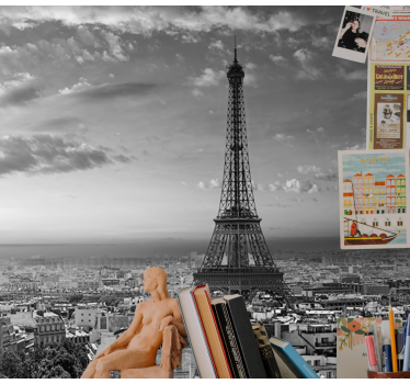 Fotomural parís mirador escénico torre eiffel - TenVinilo