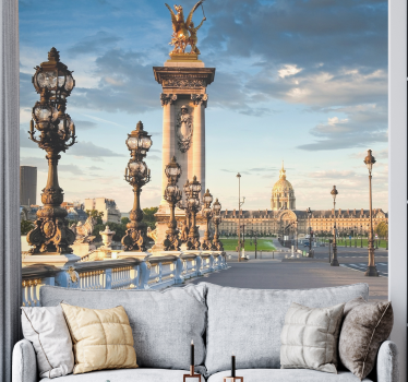 Fotomural París Puente en parís - TenVinilo