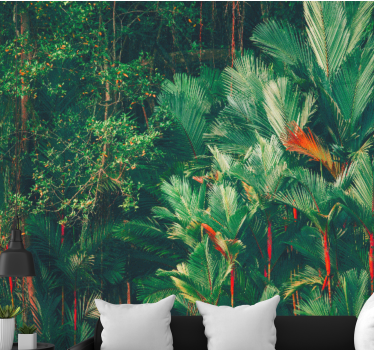 Fotomural selva colección palmas tropicales - TenVinilo