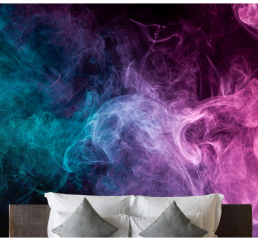 Fotomural textura patrones de humo en movimiento - TenVinilo