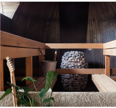 Fotomural zen experiencia de sauna relajante - TenVinilo