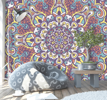 Mural Zen mandala para salón - TenVinilo
