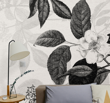 Mural de pared flores composición de flores elegantes - TenVinilo