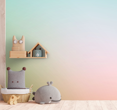 Mural de pared infantil figuras de animales adorables - TenVinilo