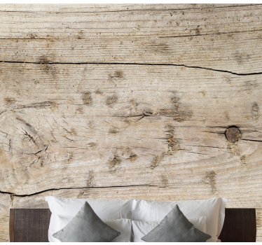 Mural de pared madera superficie de madera texturizada - TenVinilo
