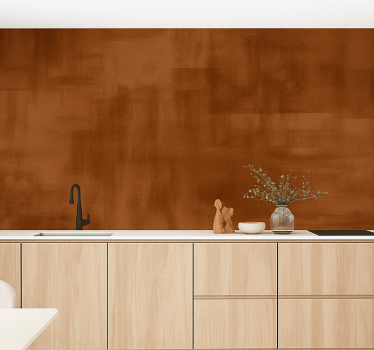Mural para cocina pátina de cobre desgastada - TenVinilo