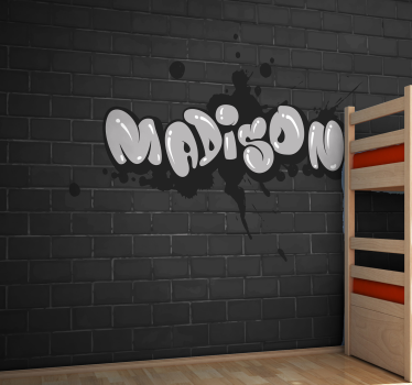 Mural personalizable Graffiti personalizado - TenVinilo