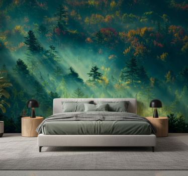 Papel pintado bosque el bosque melancólico - TenVinilo