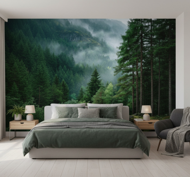Papel pintado bosque la opción melancólica - TenVinilo