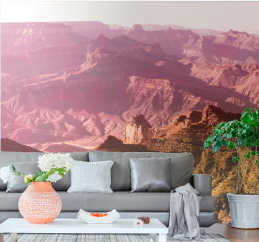 Papel pintado paisaje gran cañón vista - TenVinilo