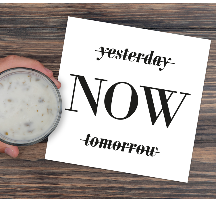 Posavasos con frases inspiradas en la tipografía - TenVinilo