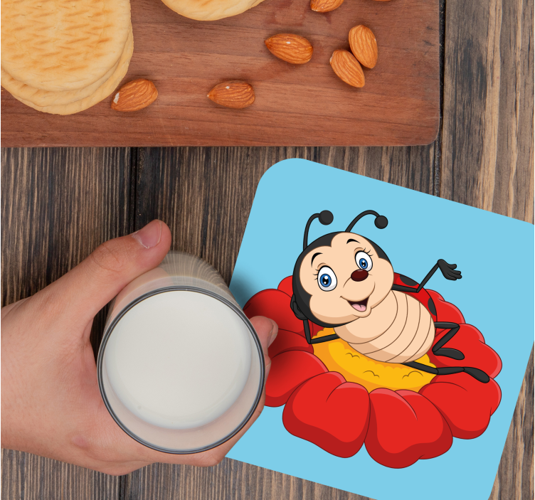 Posavasos frikis bicho alegre - TenVinilo