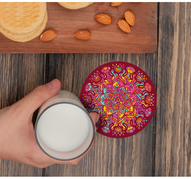 Posavasos frikis estampado botánico vivo - TenVinilo