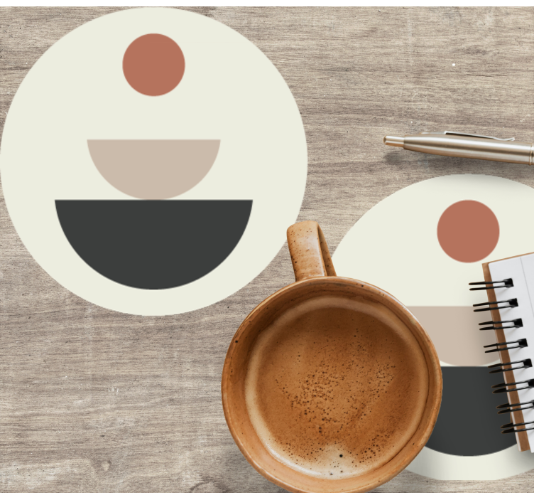 Posavasos frikis formas circulares capas - TenVinilo