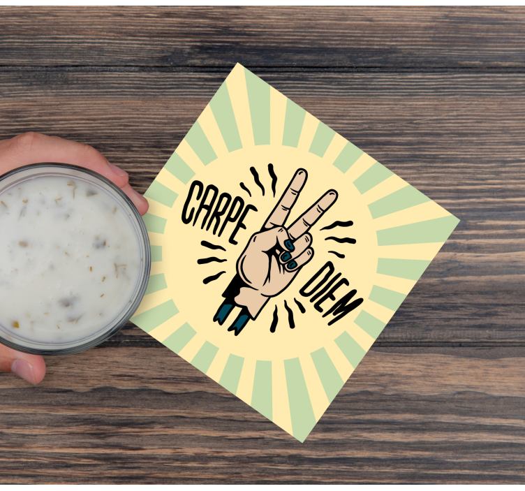 Posavasos frikis Genial retro motivacional - TenVinilo