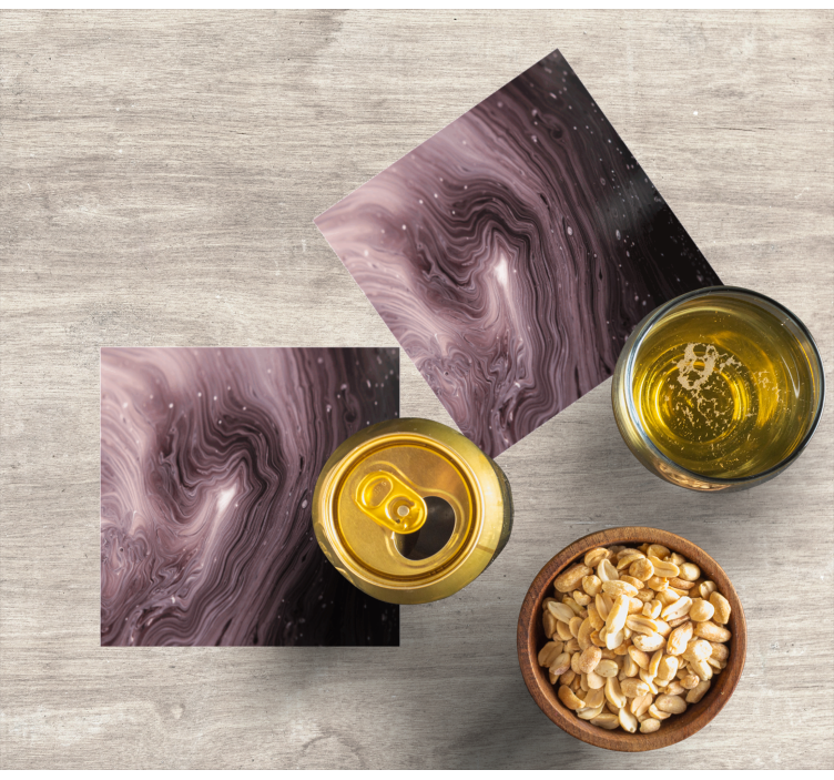 Posavasos textura mármol fluido - TenVinilo