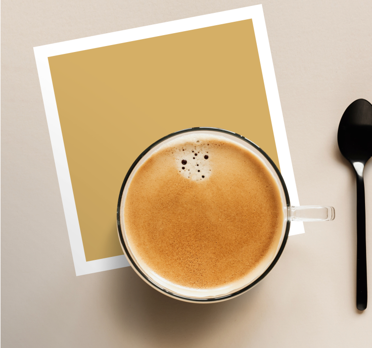 Posavasos textura superficie de bebida - TenVinilo