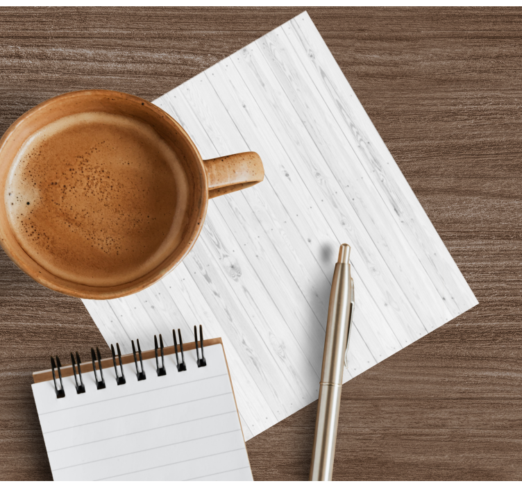 Posavasos textura superficie de tabla de madera - TenVinilo