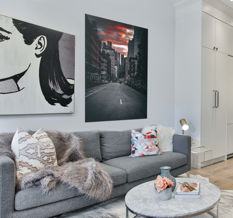 Poster calle de Nueva York - TenVinilo