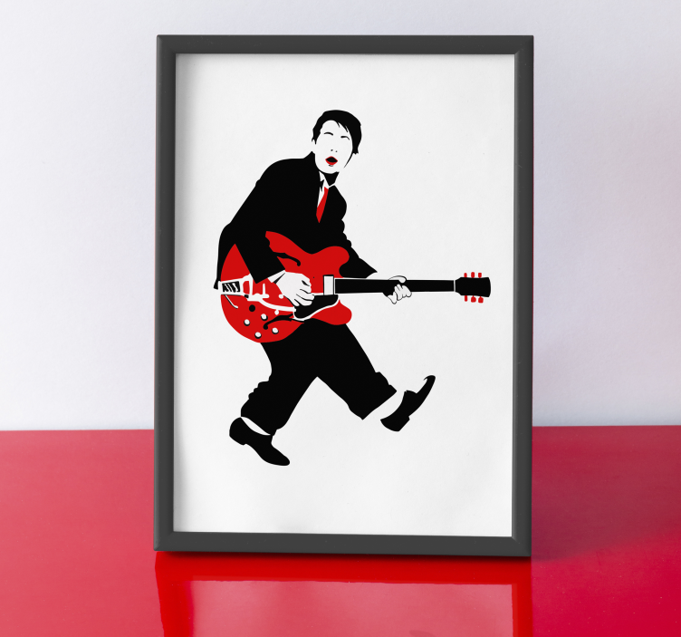 Lámina decorativa música 1955 - TenVinilo