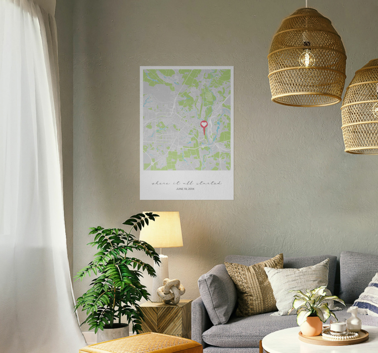 Poster con nombre ¿Dónde empezó todo? - TenVinilo