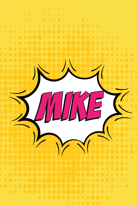 Poster habitación juvenil cómic de aventuras - TenVinilo