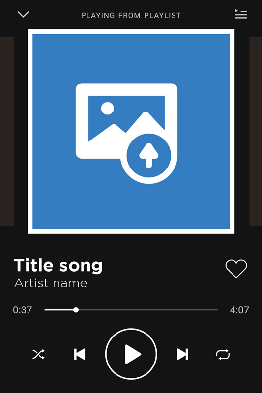 Poster para salón lienzo de spotify - TenVinilo