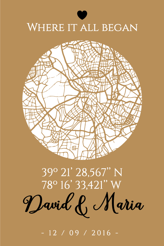 Poster para salón donde todo comenzó - TenVinilo