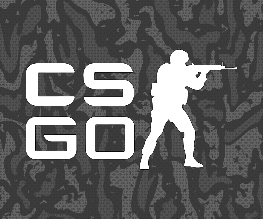 Poster videojuego diseño cs go - TenVinilo