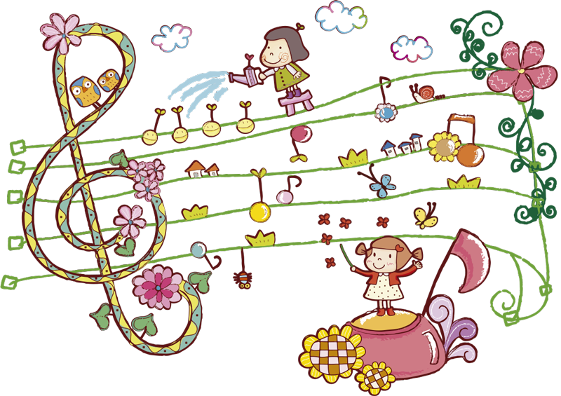 Lámina decorativa de música ciudad musical - TenVinilo