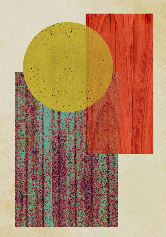 Poster arte bauhaus geometría plakat - TenVinilo