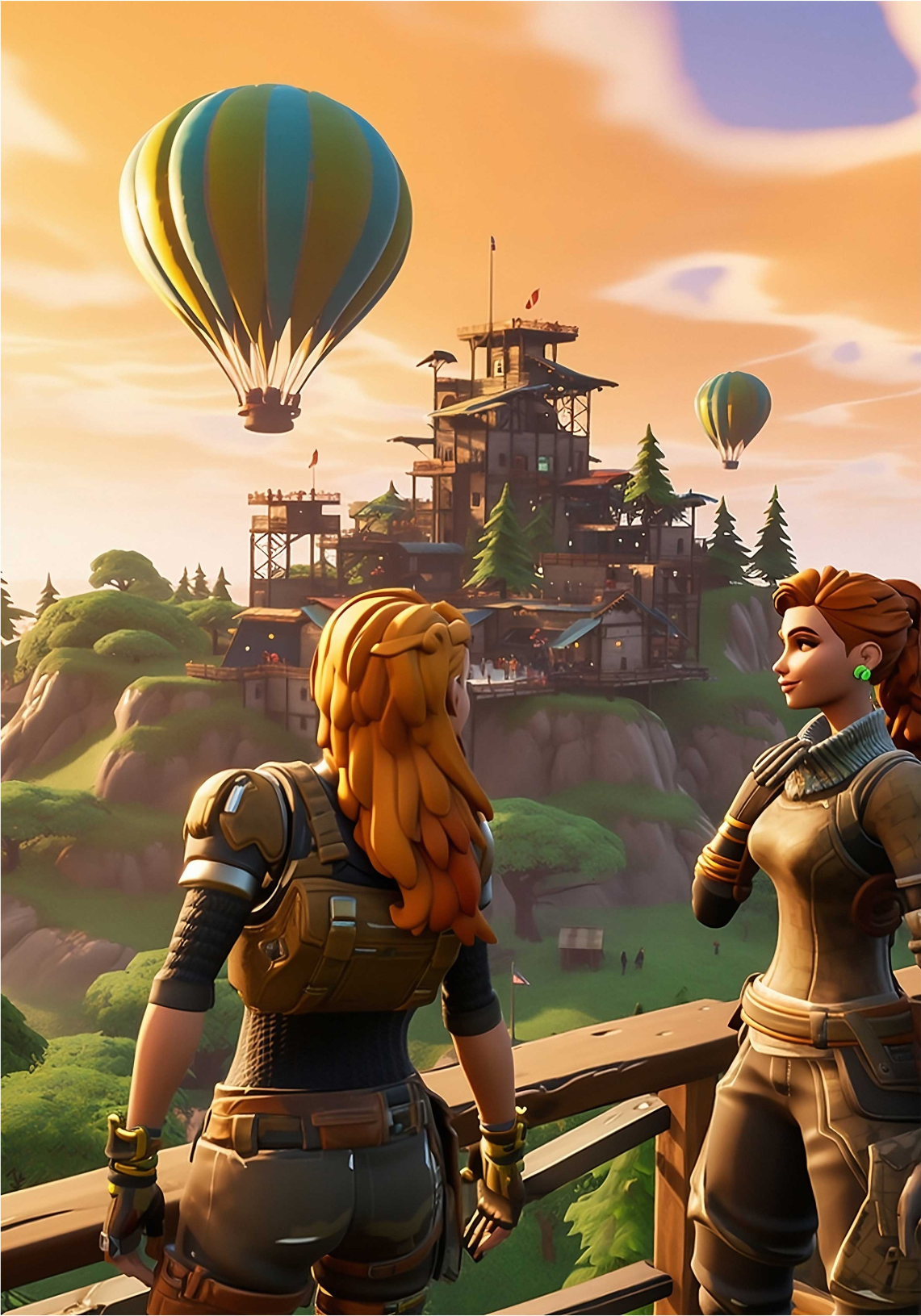 Poster habitación juvenil las chicas soldados - TenVinilo