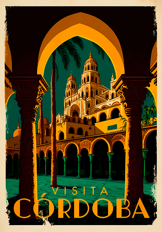 Poster ciudades "Visita a Córdoba" - TenVinilo