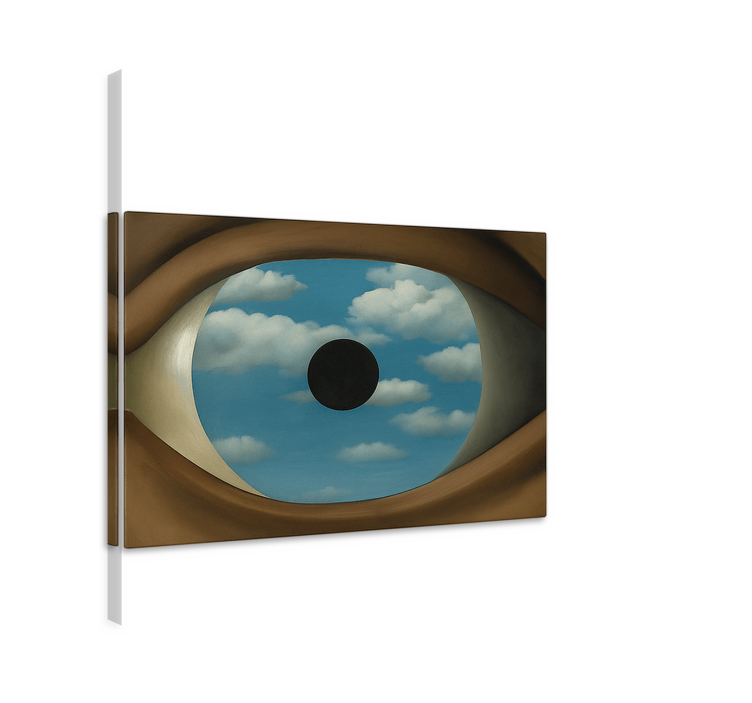 Cuadro arte el espejo falso - TenVinilo