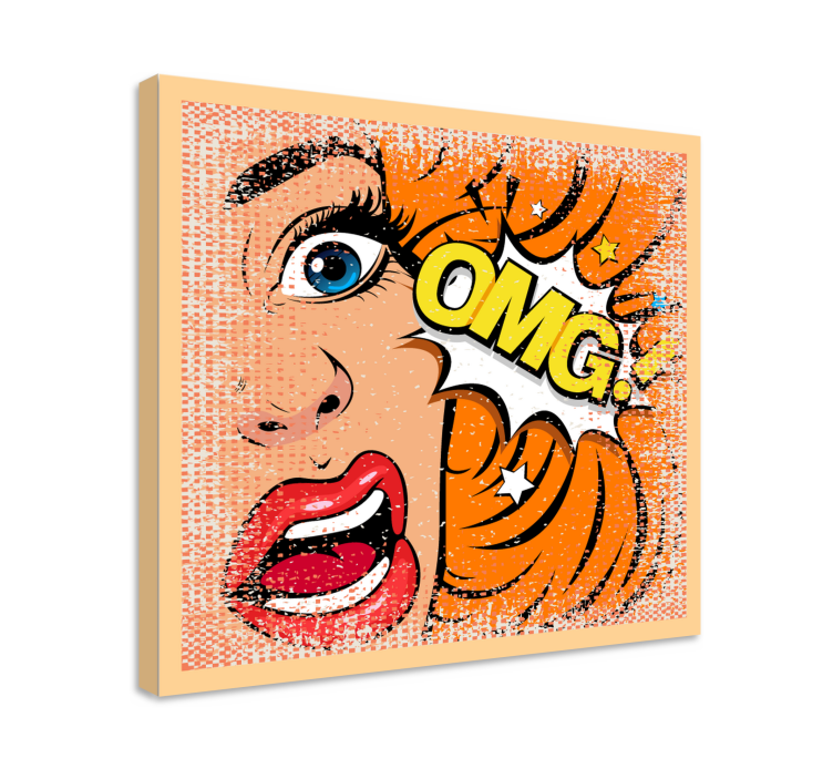 Cuadro vintage icono de reacción emocional - TenVinilo