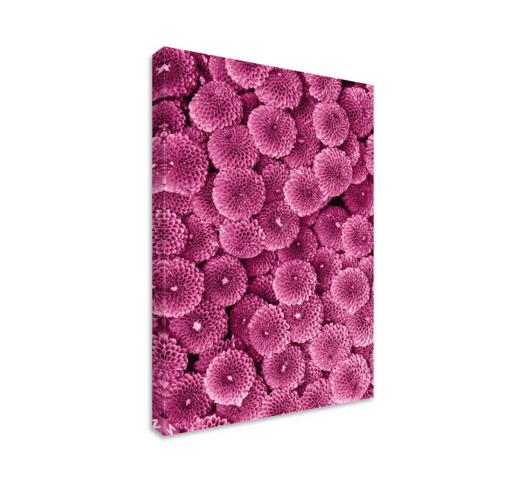 Cuadro de flores patrones florales vibrantes - TenVinilo